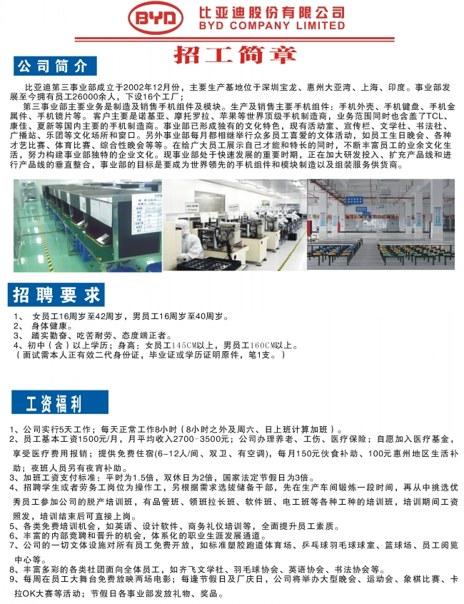比亚迪招聘普工_买POLO车的进来看看你的车怎么出来的(3)